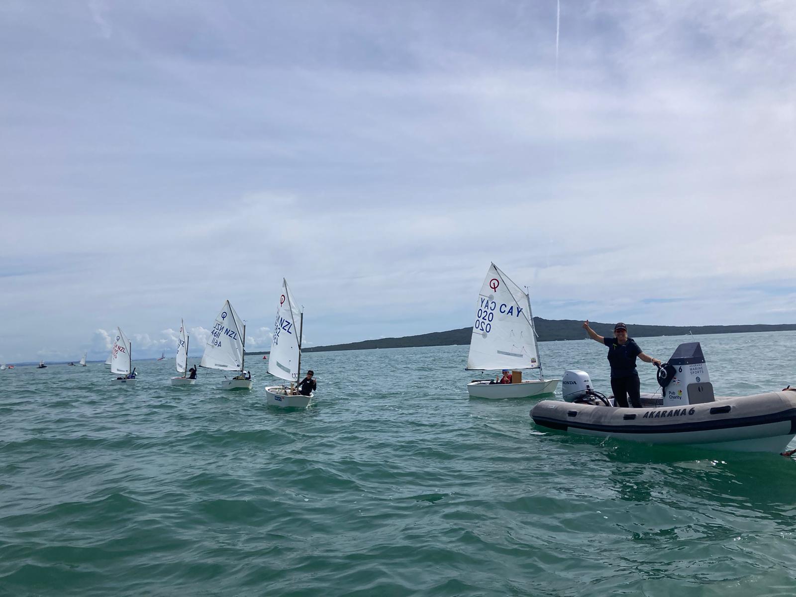 RAYC Sailors Take on Junior Sail Auckland
